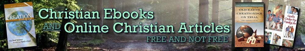 Christian Ebooks and Online Christian Articles